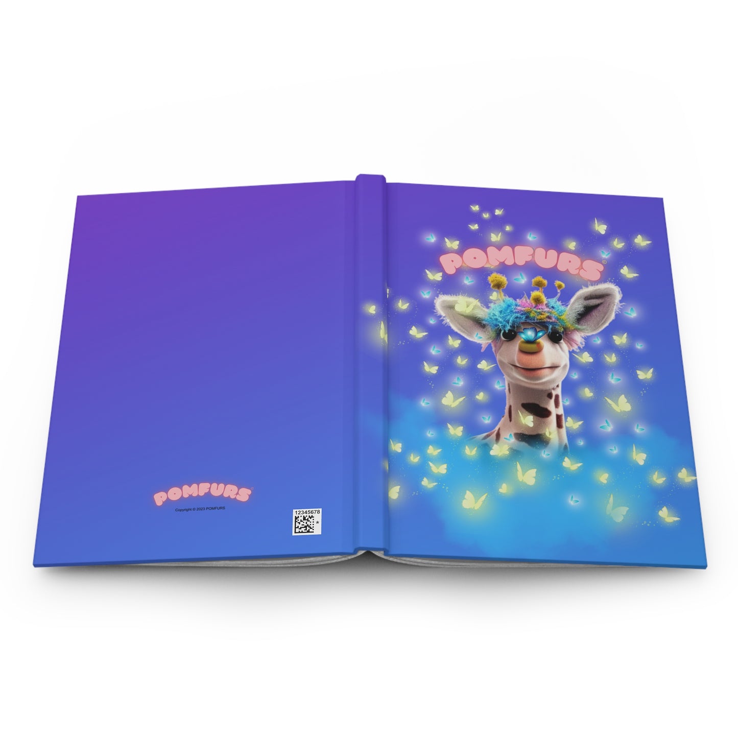 POMFURS© Bumby Hardcover Journal Matte
