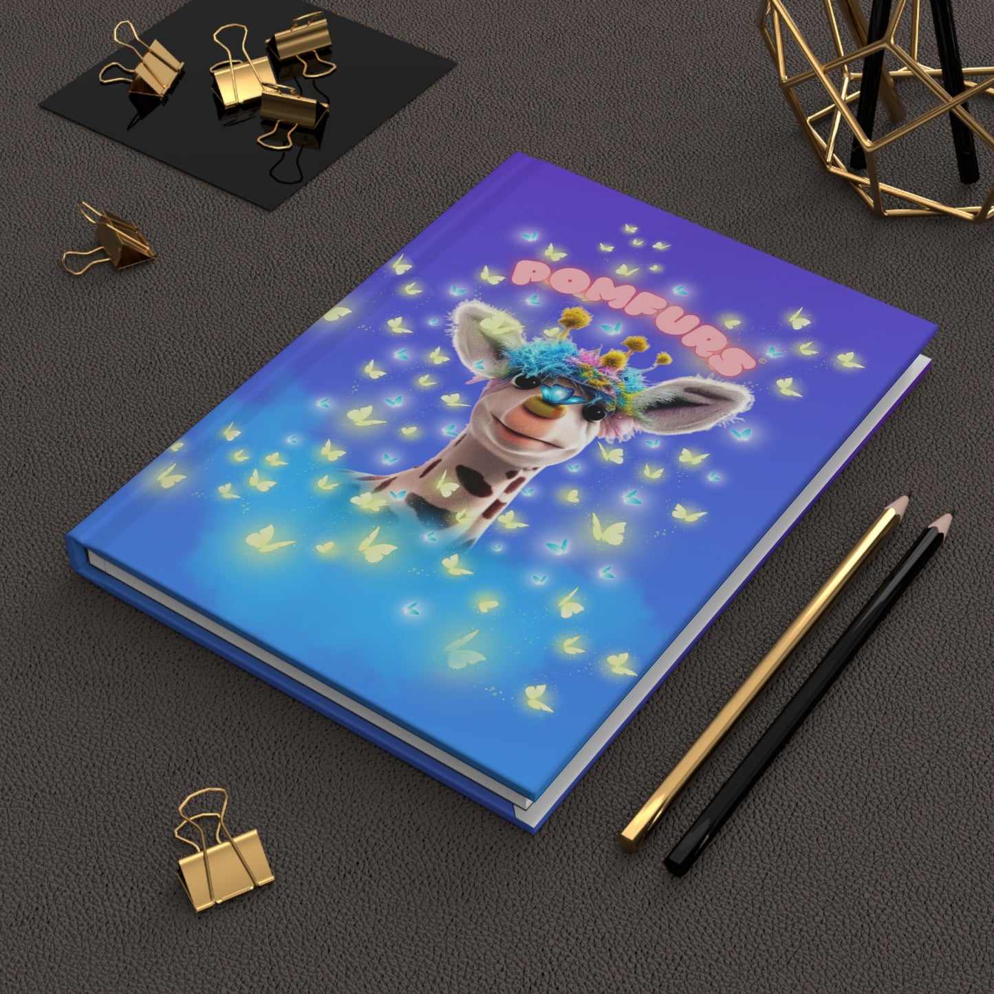 POMFURS© Bumby Hardcover Journal Matte