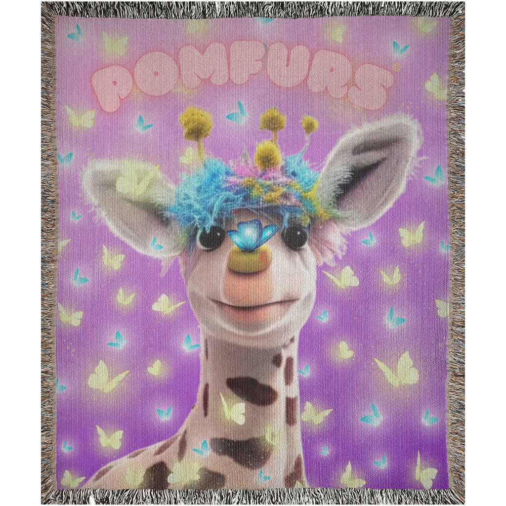 POMFURS© Bumby Woven Blankets