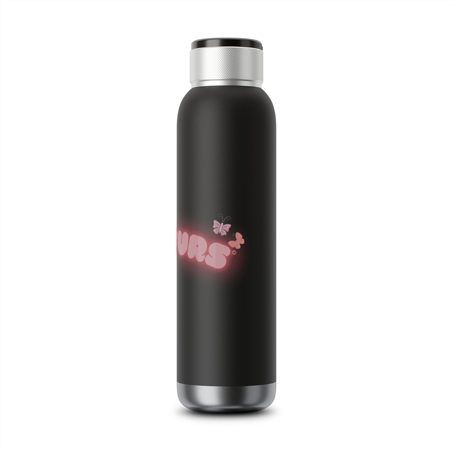 POMFURS© Soundwave Copper Vacuum Audio Bottle 22oz