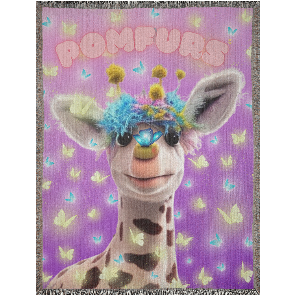 POMFURS© Bumby Woven Blankets