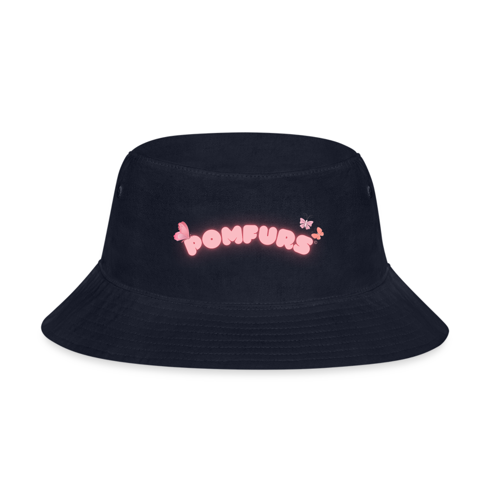 POMFURS© Bucket Hat - navy