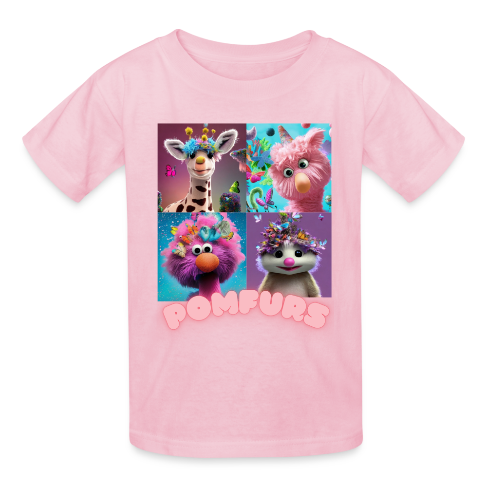 POMFURS© Ultra Cotton Youth T-Shirt - light pink