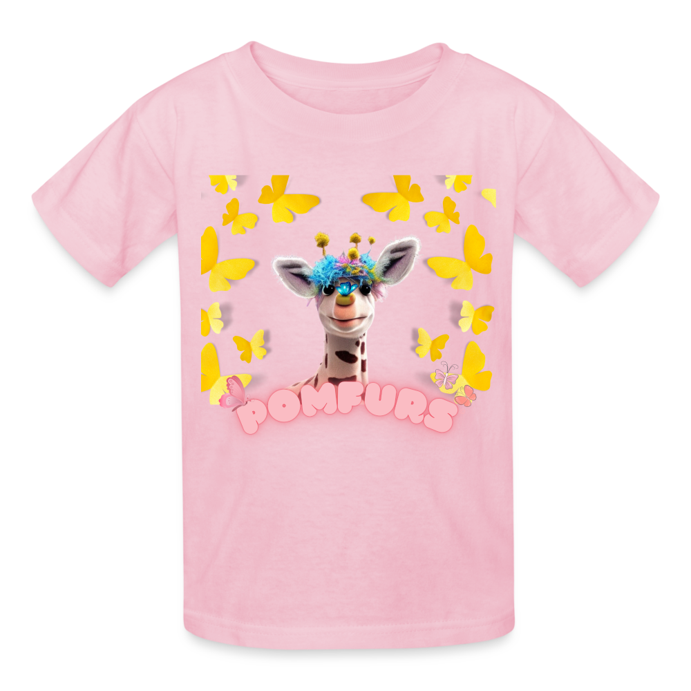 POMFURS Bumby Ultra Cotton Youth T-Shirt - light pink