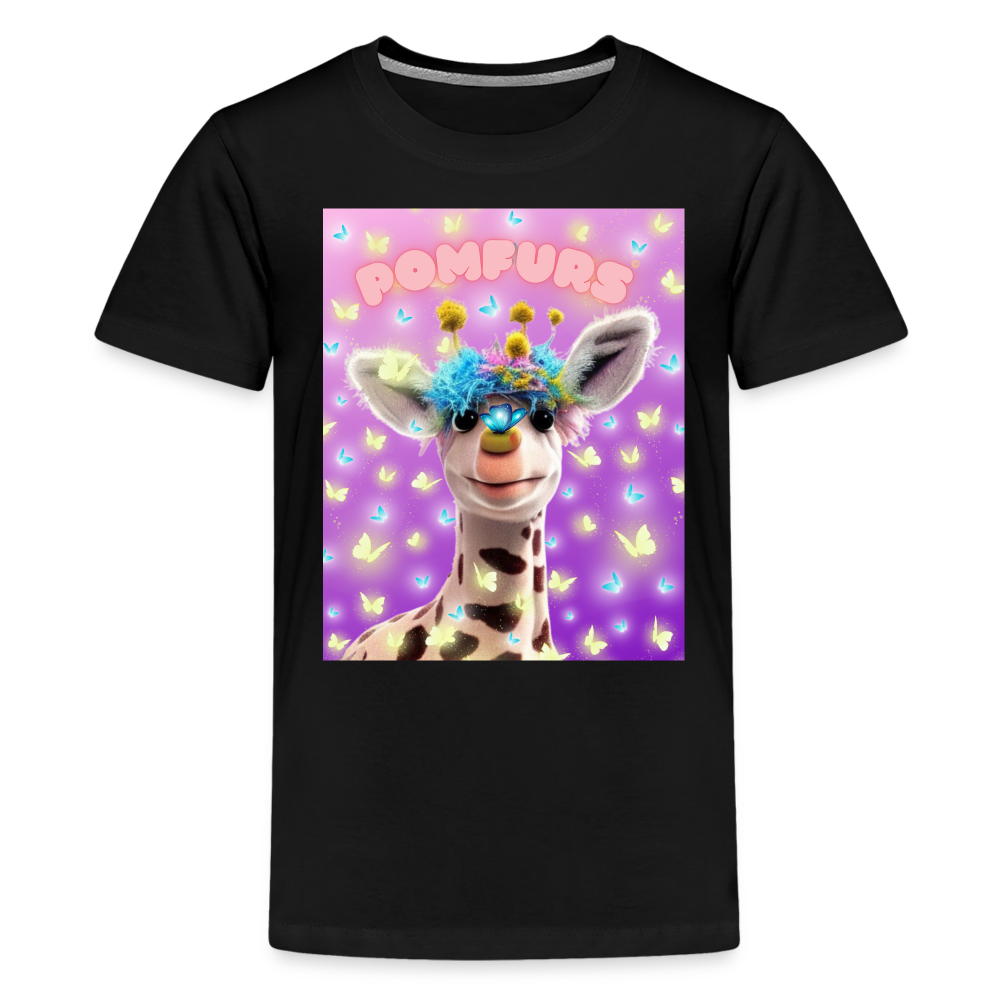 POMFURS© Bumby Kids' Premium T-Shirt - black