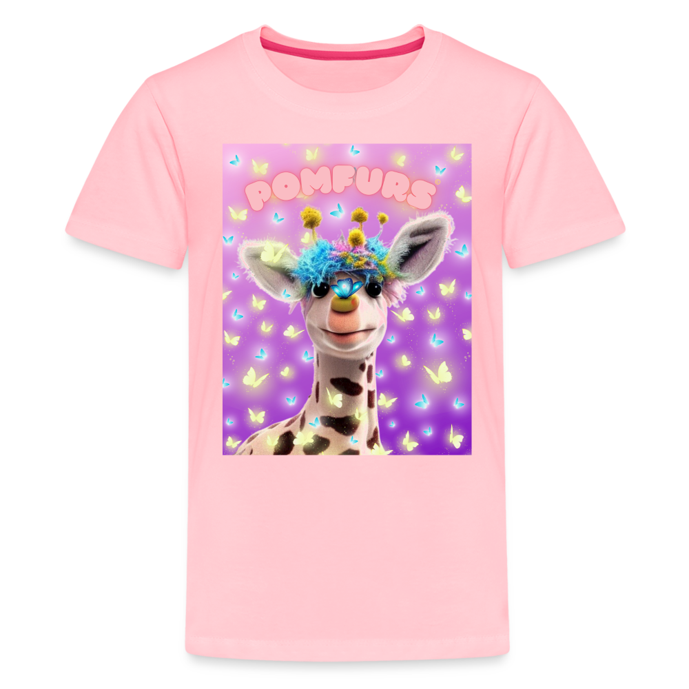 POMFURS© Bumby Kids' Premium T-Shirt - pink