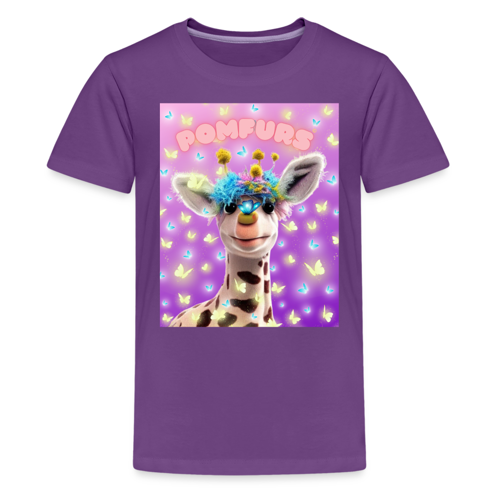 POMFURS© Bumby Kids' Premium T-Shirt - purple