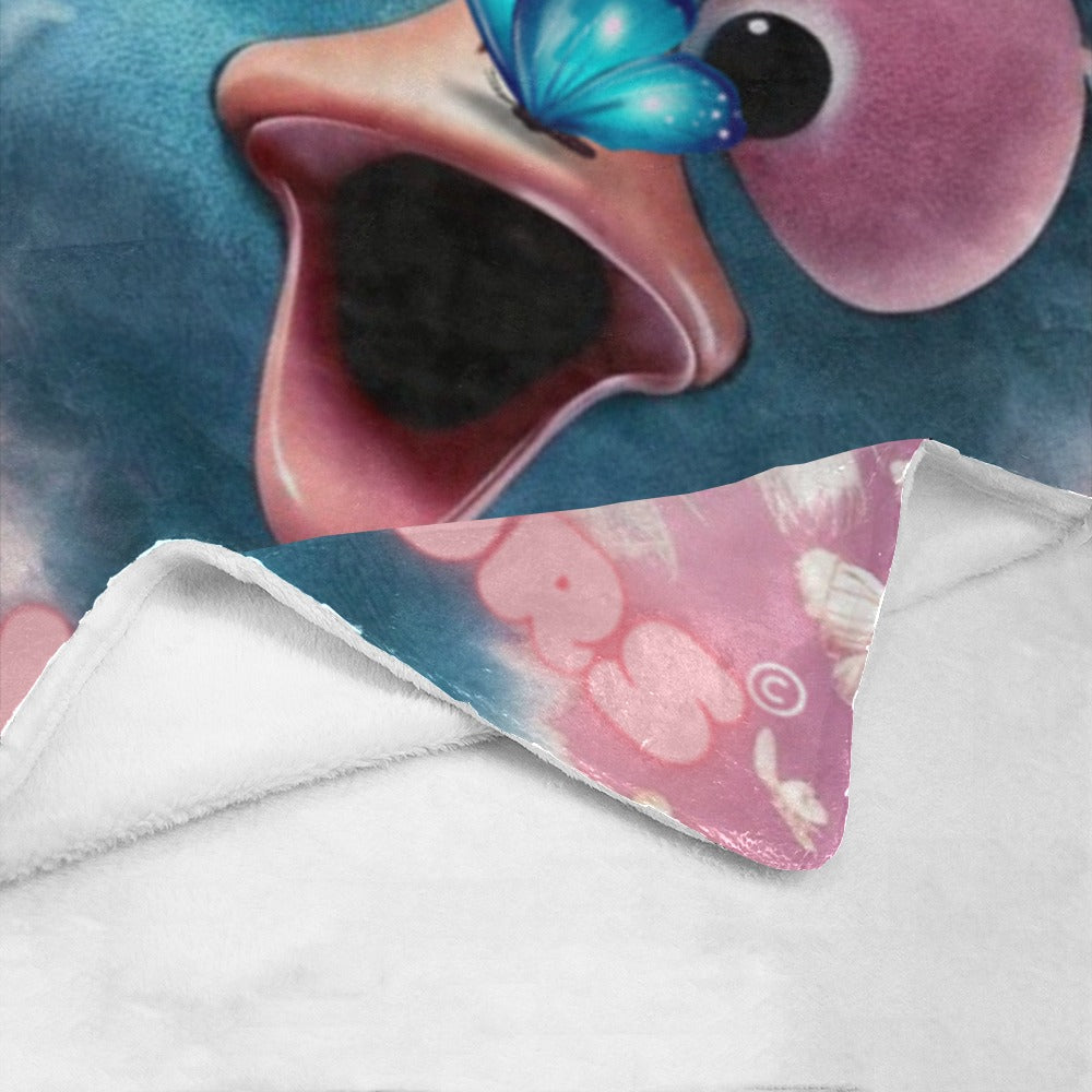 POMFURS© Coby Ultra-Soft Micro Fleece Blanket 30x40