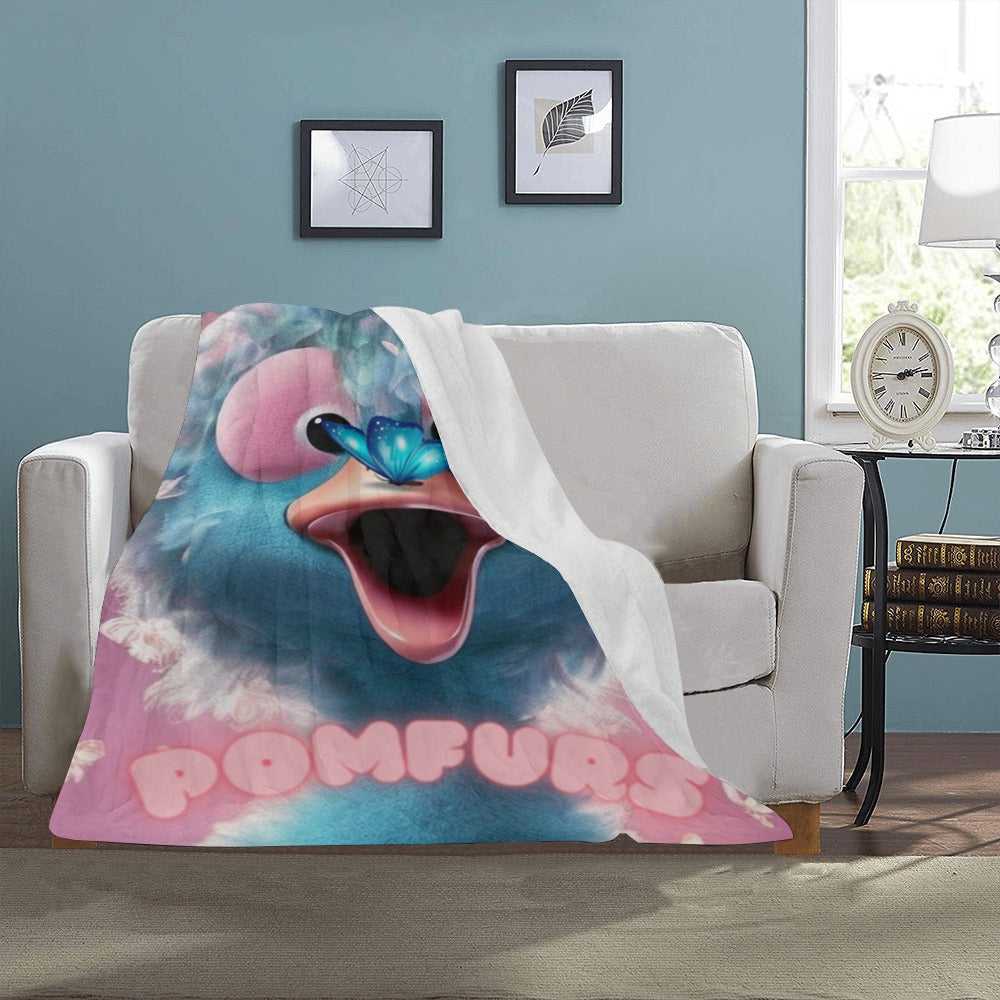 POMFURS© Coby Ultra-Soft Micro Fleece Blanket 30x40