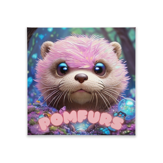 POMFURS© Otter Canvas Tiles
