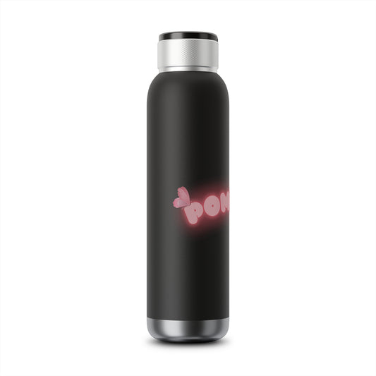 POMFURS© Soundwave Copper Vacuum Audio Bottle 22oz