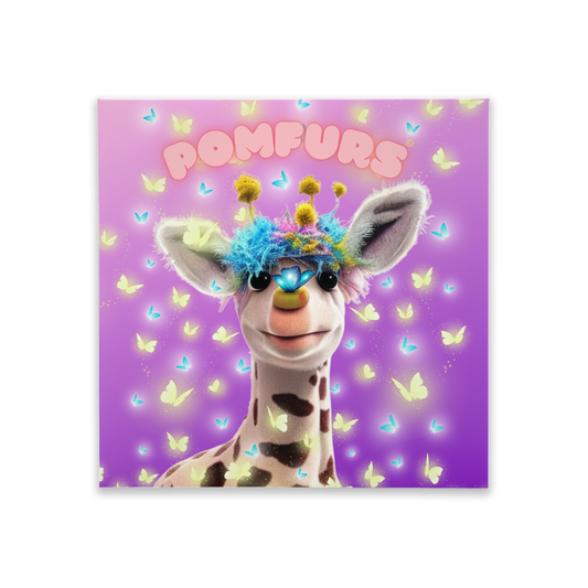 POMFURS© Bumby Canvas Tiles