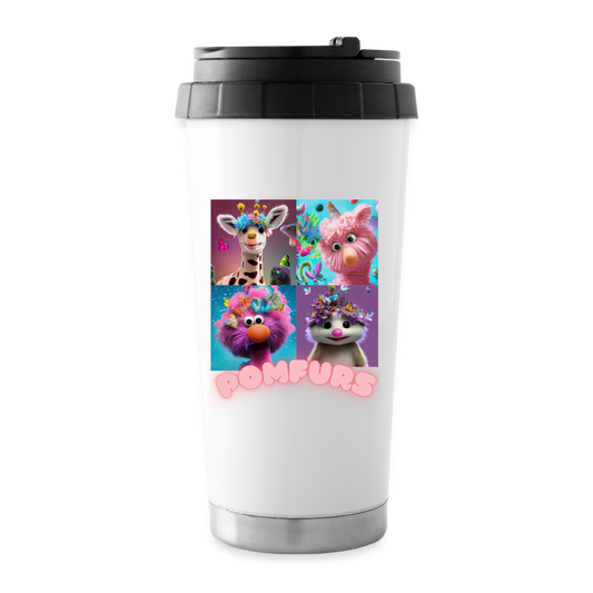 POMUFRS© Travel Mug - white