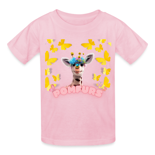 POMFURS Bumby Ultra Cotton Youth T-Shirt - light pink