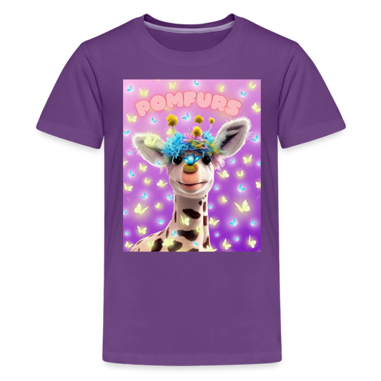 POMFURS© Bumby Kids' Premium T-Shirt - purple