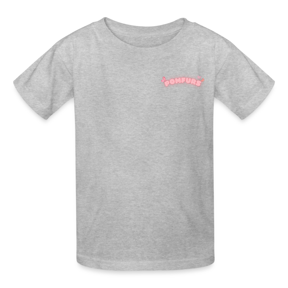 POMFURS© Ultra Cotton Sustainable Youth T-Shirt - heather gray