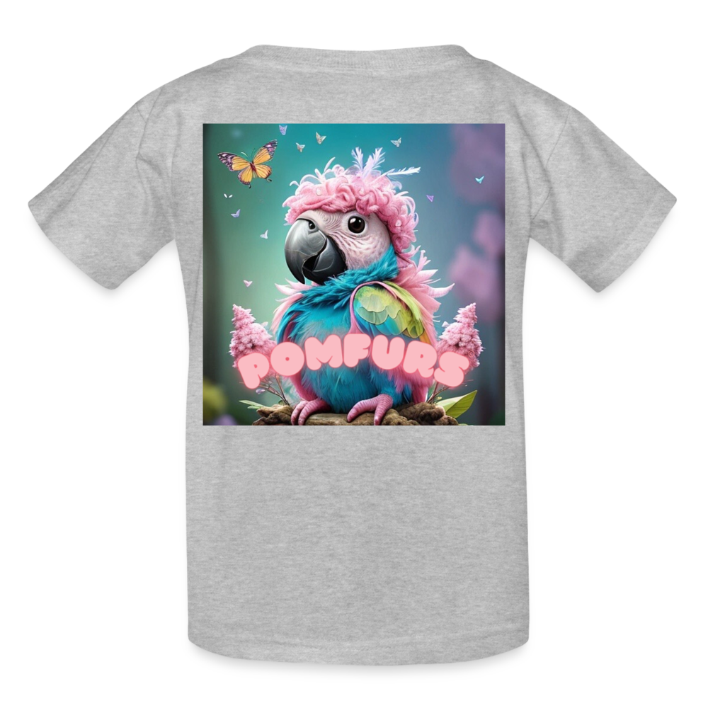 POMFURS© Ultra Cotton Sustainable Youth T-Shirt - heather gray