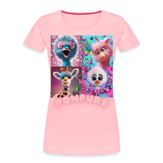 POMFURS© Women’s Premium Organic T-Shirt - pink