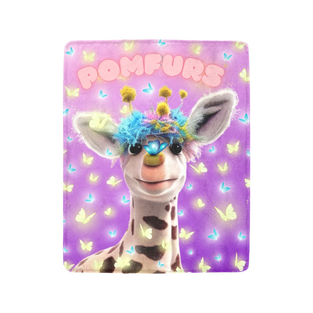 POMFURS© Bumby Microfleece Blanket (5 sizes)