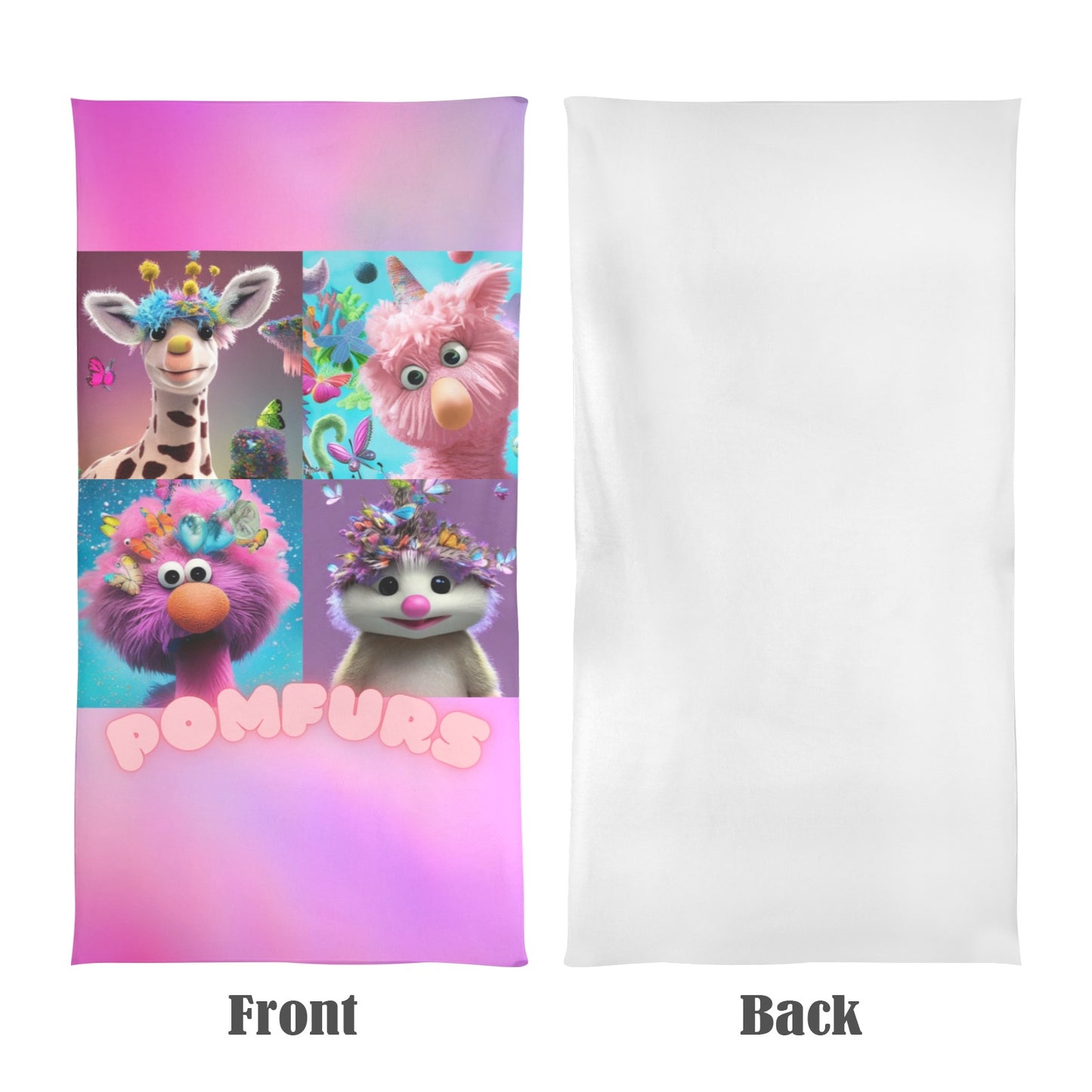POMFURS© Beach Towel
