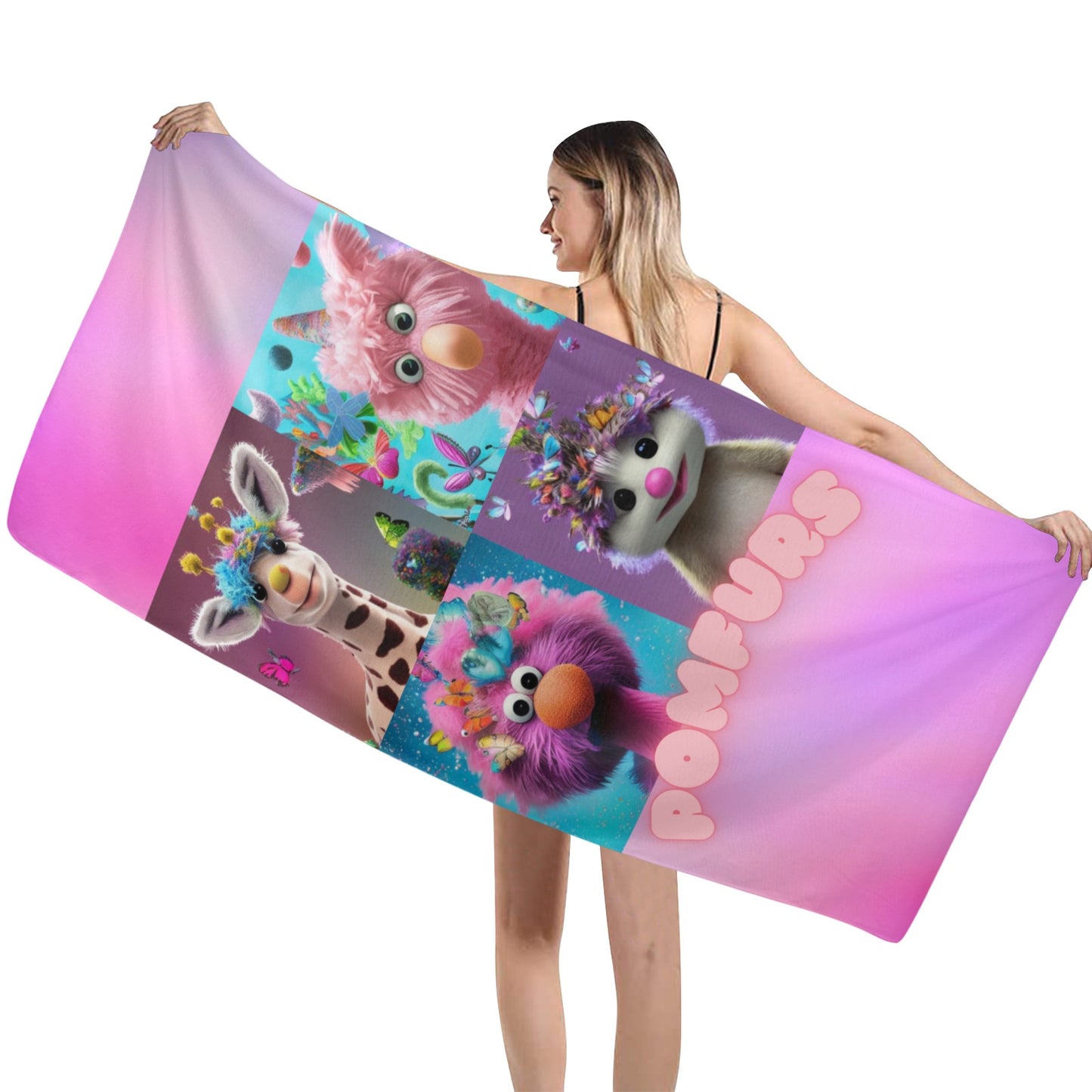 POMFURS© Beach Towel