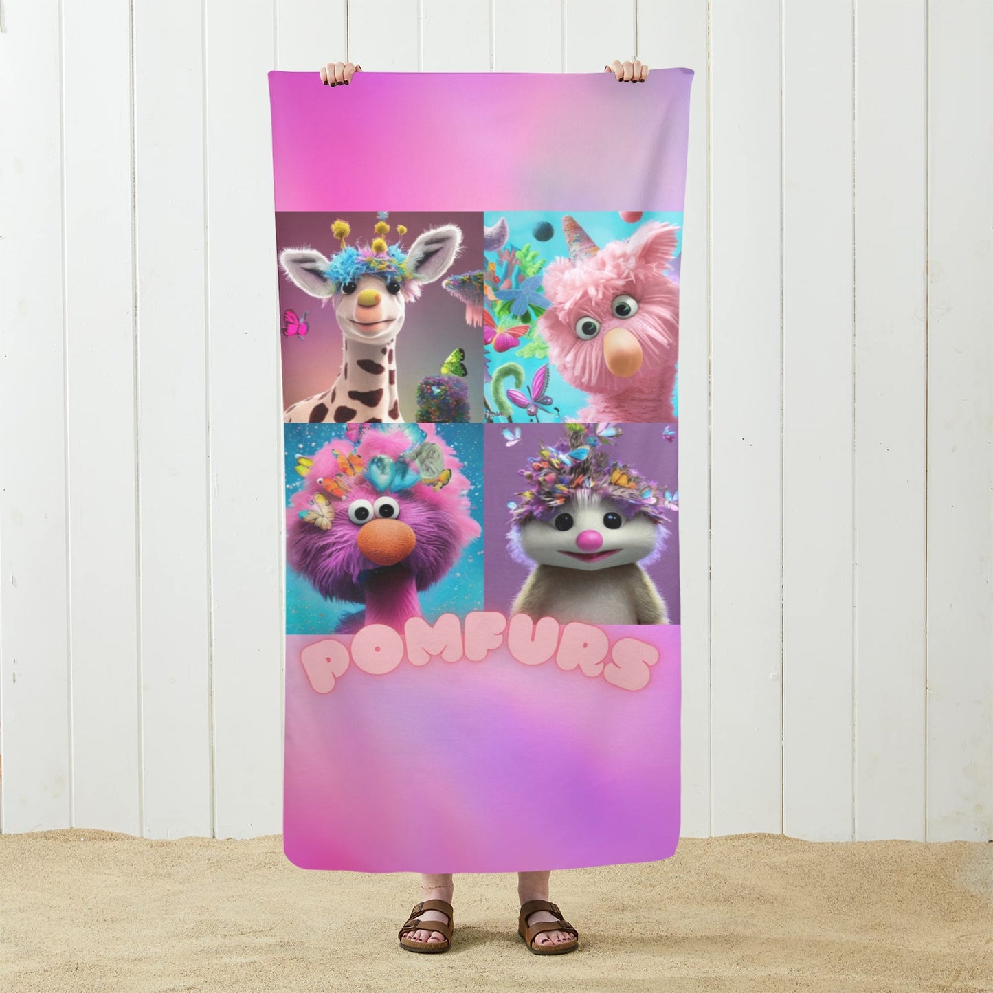 POMFURS© Beach Towel