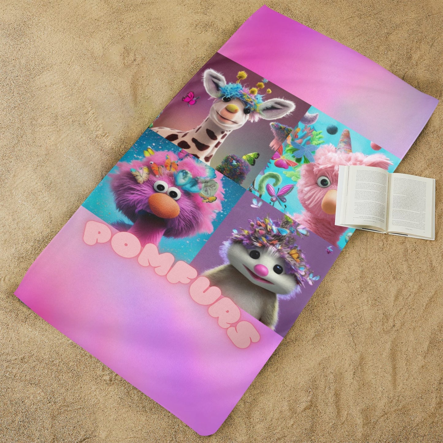 POMFURS© Beach Towel
